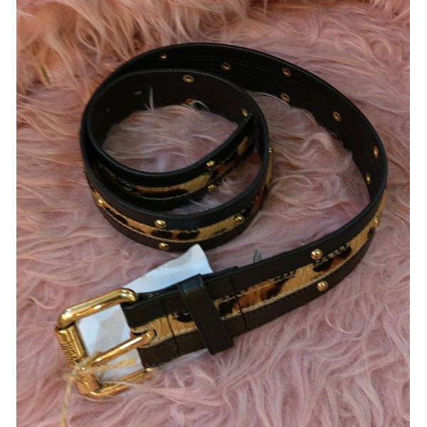 Roberto Cavalli Leopard Women's Belt  Size 37