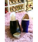 Christian Loubotins Wedge High Heels Size 36.5