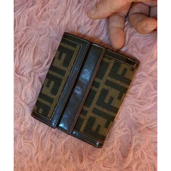 Fendi Canvas Wallet